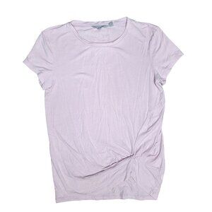 Athleta Women's Light Pink Activewear Top Size XXS cap sleeve light weight